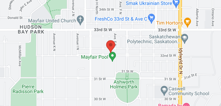 map of 608 32nd ST